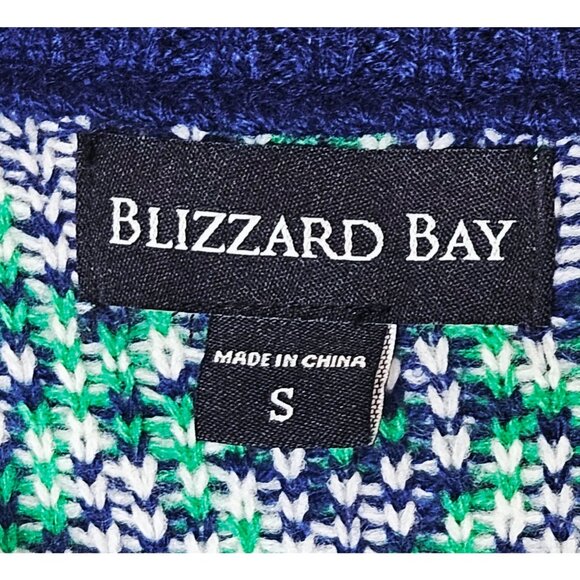 Blizzard Bay North Swole Santa Ugly Christmas Sweater Weightlifting Gym SMALL - Picture 7 of 7